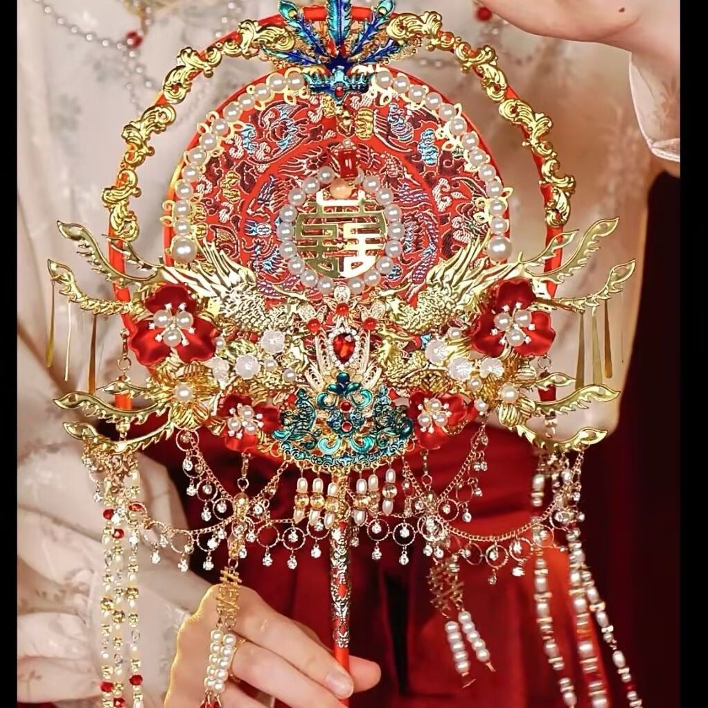Wedding Fans/. Traditional Chinese embroidery Fans for yourself/Mothers Day/Birthday gift / chrisms