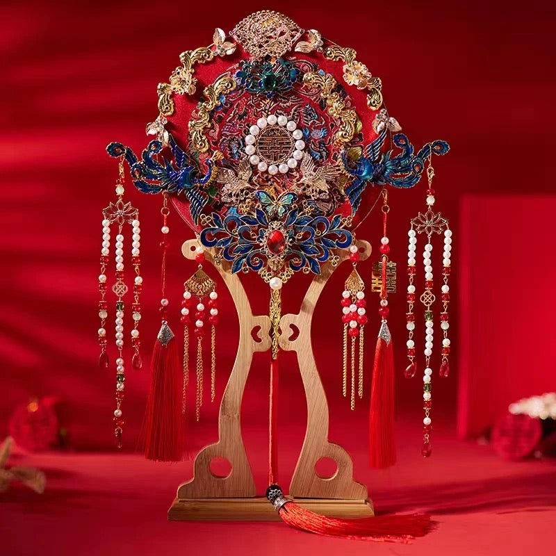 Wedding Fans/. Traditional Chinese embroidery Fans for yourself/Mothers Day/Birthday gift / chrisms