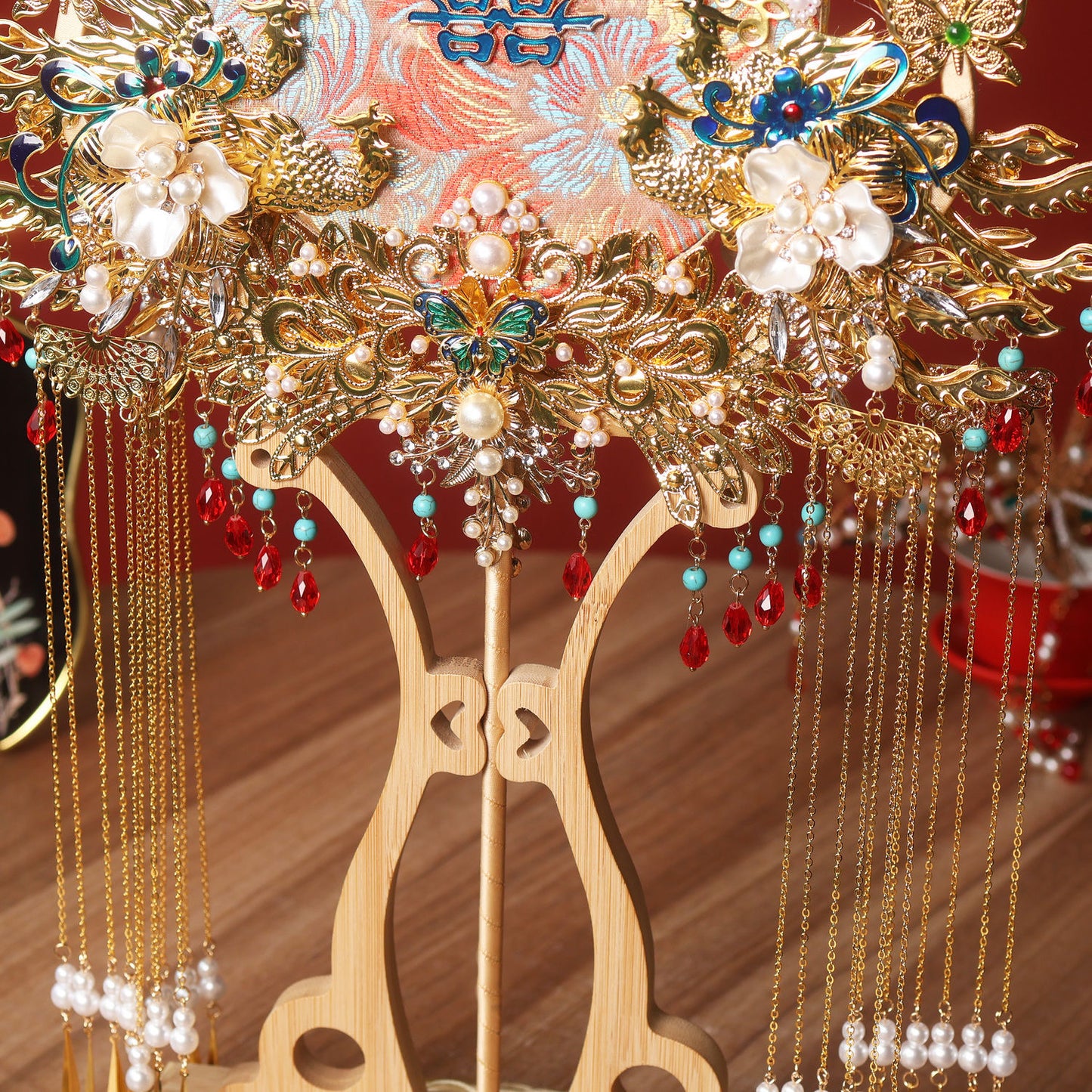 Wedding Fans/. Traditional Chinese embroidery Fans for yourself/Mothers Day/Birthday gift / chrisms