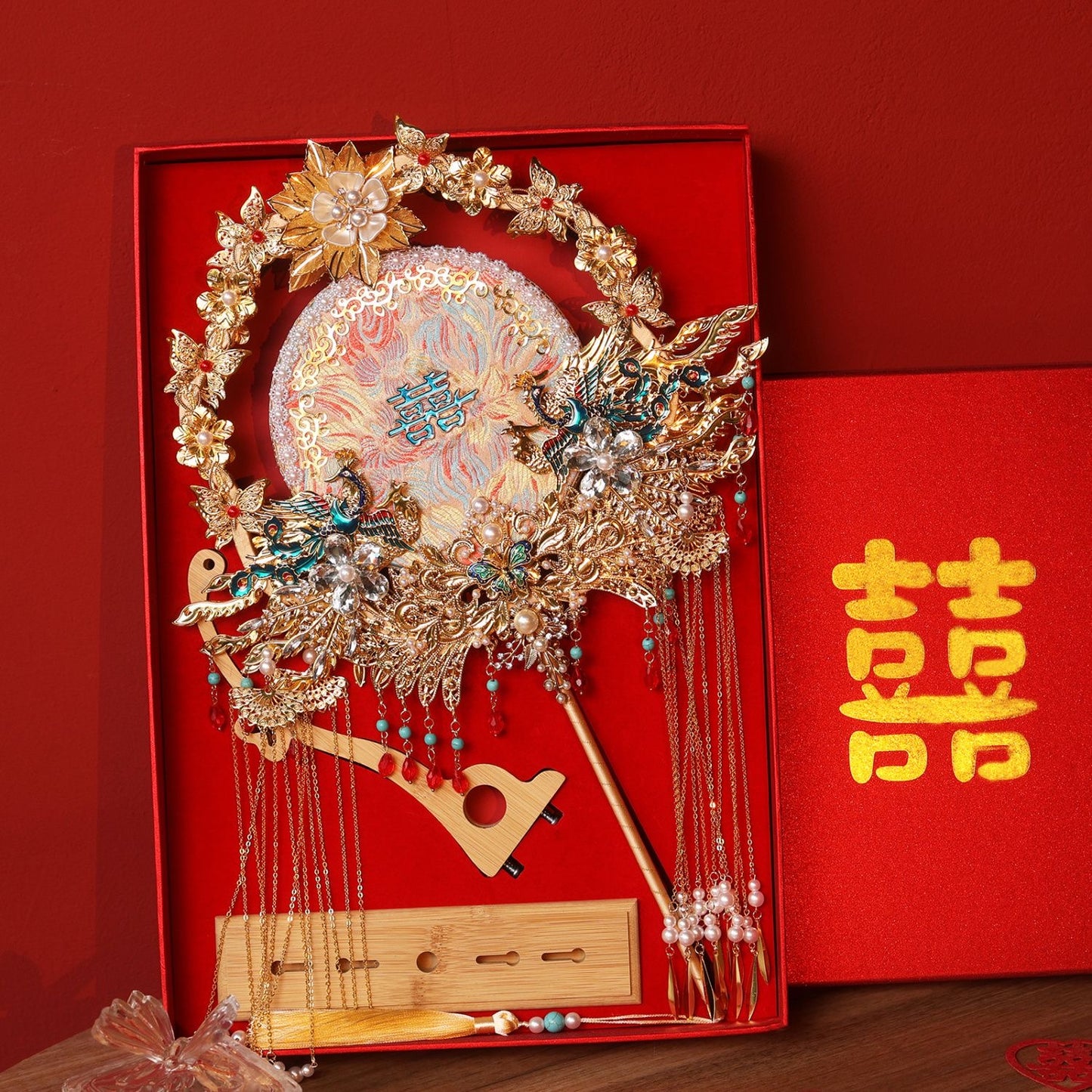Wedding Fans/. Traditional Chinese embroidery Fans for yourself/Mothers Day/Birthday gift / chrisms