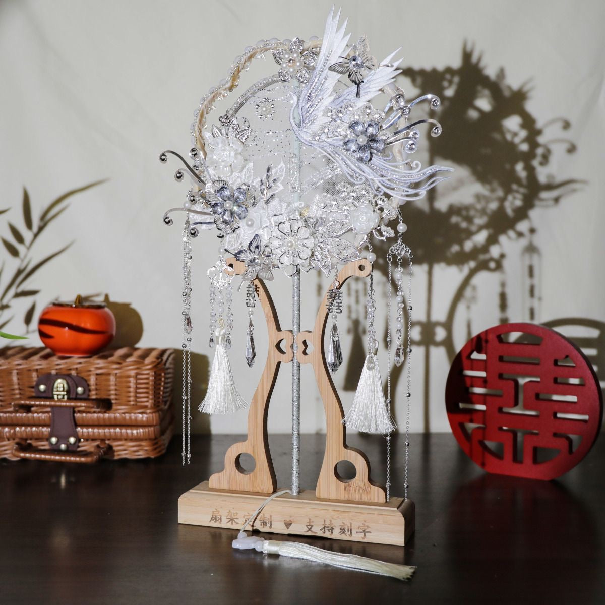 Wedding Fans/.       Traditional Chinese embroidery Fans for yourself/Mothers Day/Birthday gift / chrisms