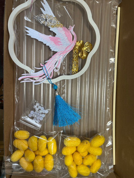 materal kits of silk fan